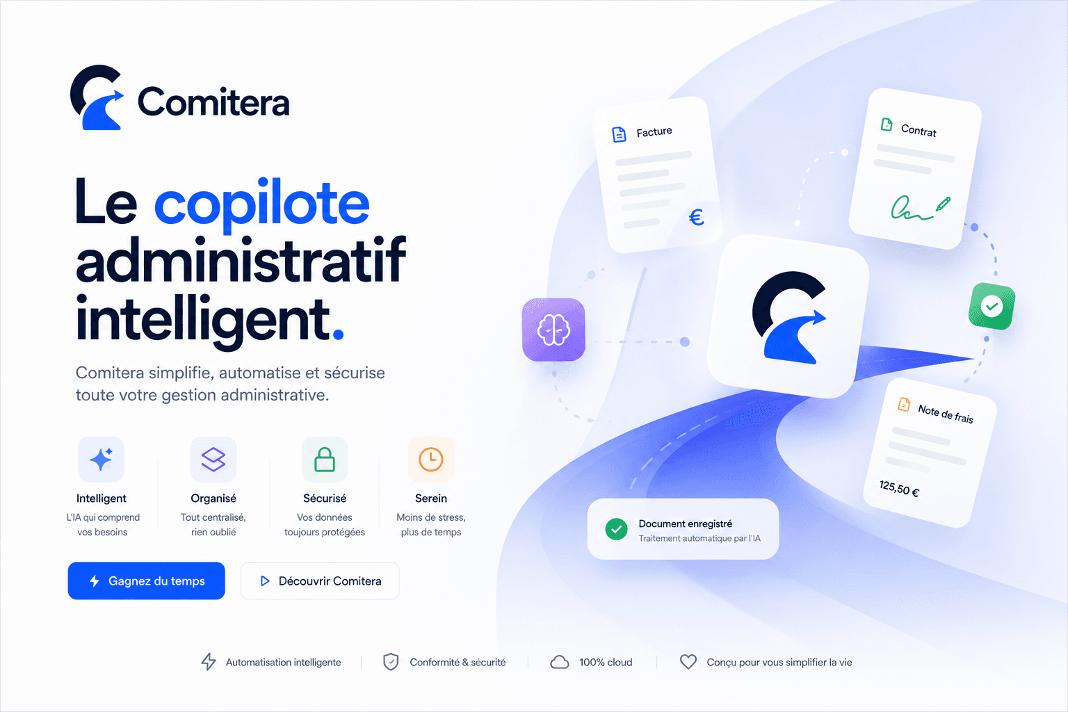 Apercu Comitera, le copilote administratif intelligent